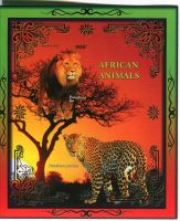 Block "Löwe & Leopard". Zentralafrikanische Republik