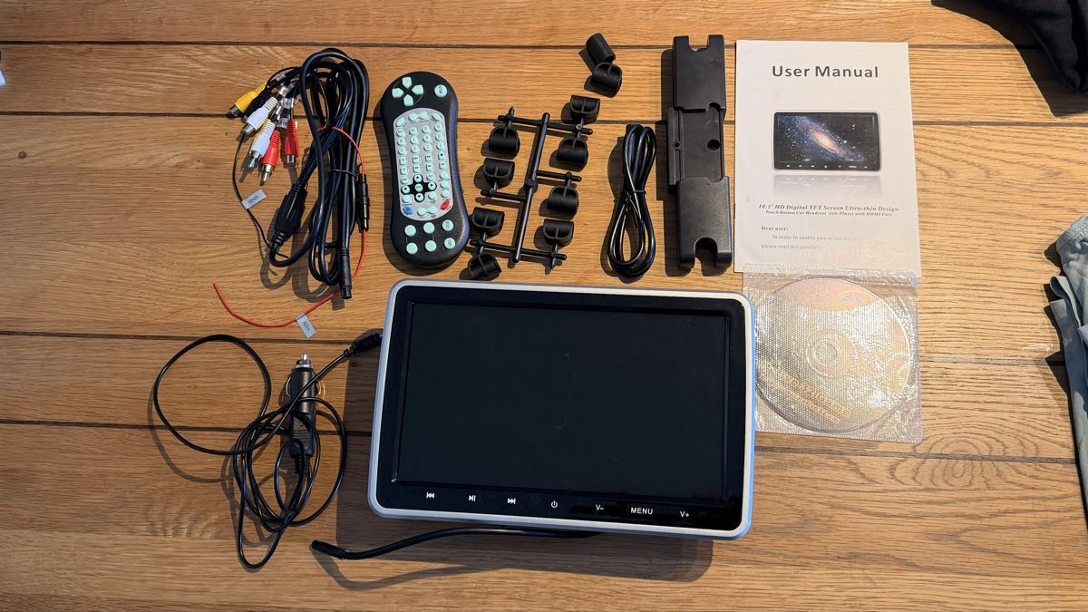 Lettore multimediale & Streamer: 10.1" Auto Kopfstütze DVD Player – Usato da Radelfingen venduto da roger302