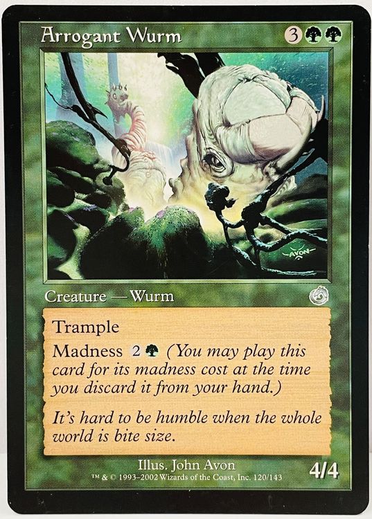 MTG - Arrogant Wurm | Kaufen auf Ricardo