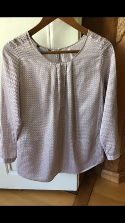 Bluse Seide/Baumwolle 38/40