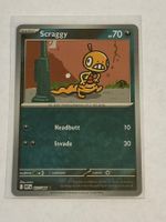 Pokemon WHITE FLARE Scraggy 057 / 086 🇬🇧 EN Reverse Holo
