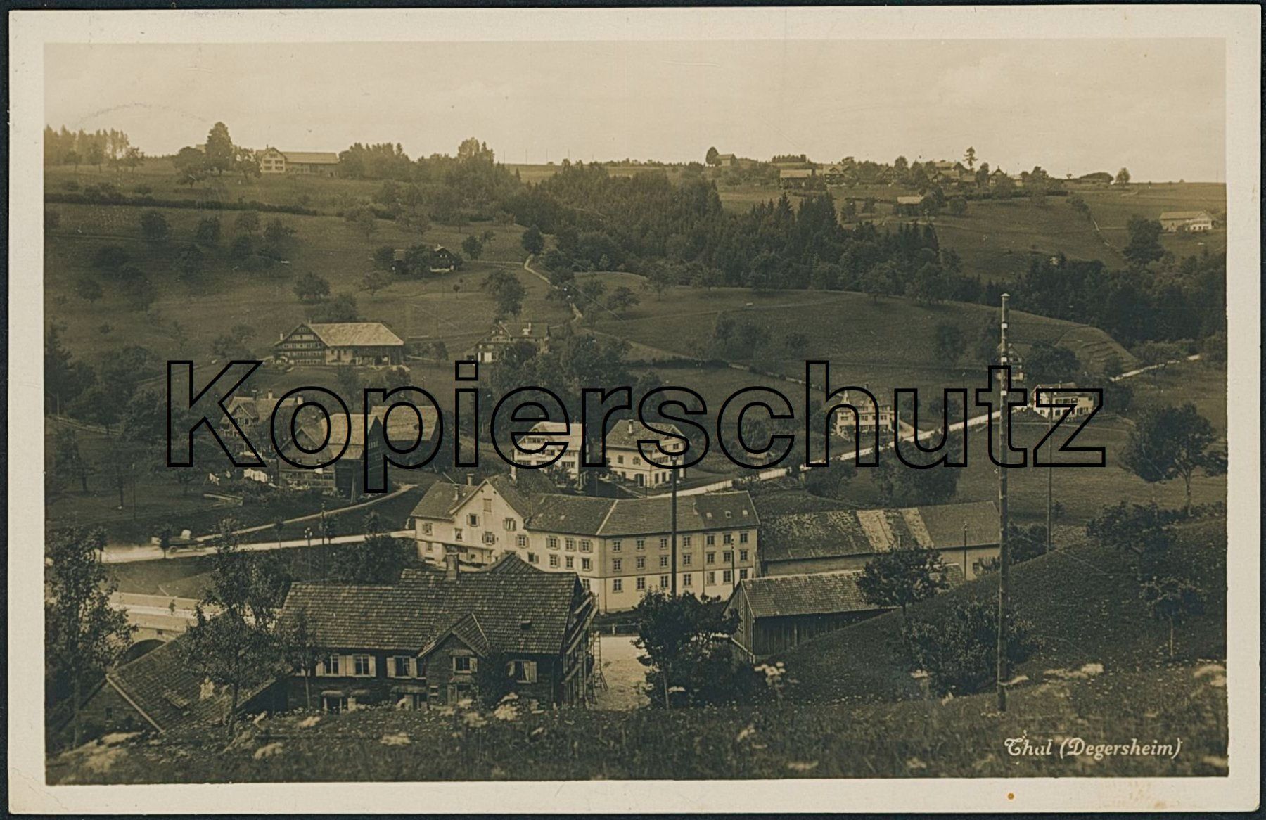 Cartoline postali: SG Thal - Degersheim – Usato da Schindellegi venduto da stationary