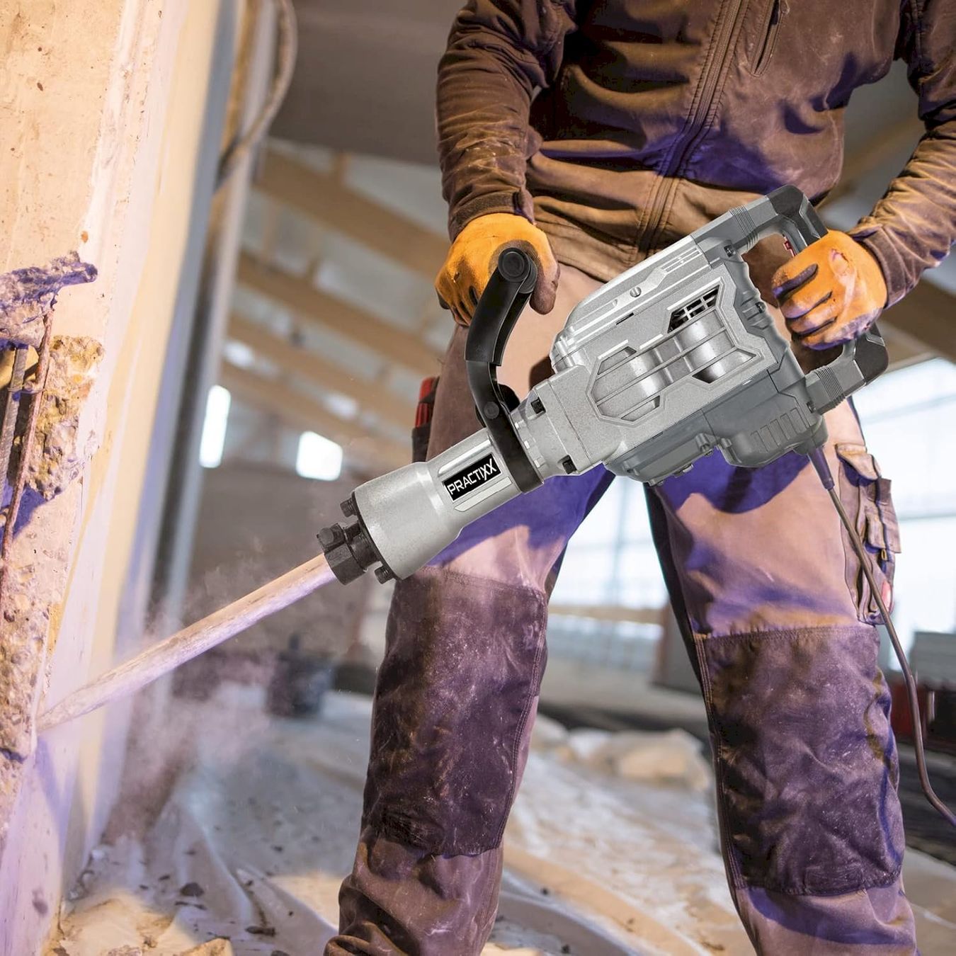 Toutes les machines: Practixx PX-AB-55 Abbruchhammer 1700W – Neuf avec emballage d'origine à Bottighofen par zaap 1