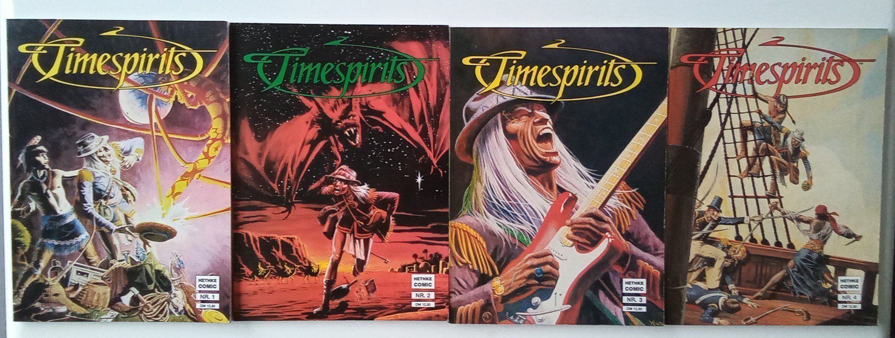 Fumetti: Timespirits 1-4 Komplett – Usato da Winterthur venduto da andreas.leu