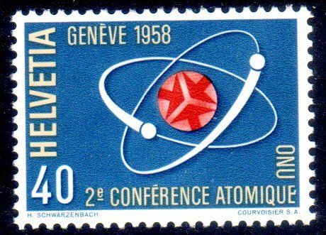 Tutti i francobolli: 1958 ATOMKONFERENZ MARKE ** POSTFRISCH ** - MA376 – Nuovo (secondo la descrizione) da Losone venduto da EM2019