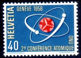 1958 ATOMKONFERENZ MARKE ** POSTFRISCH ** - MA376