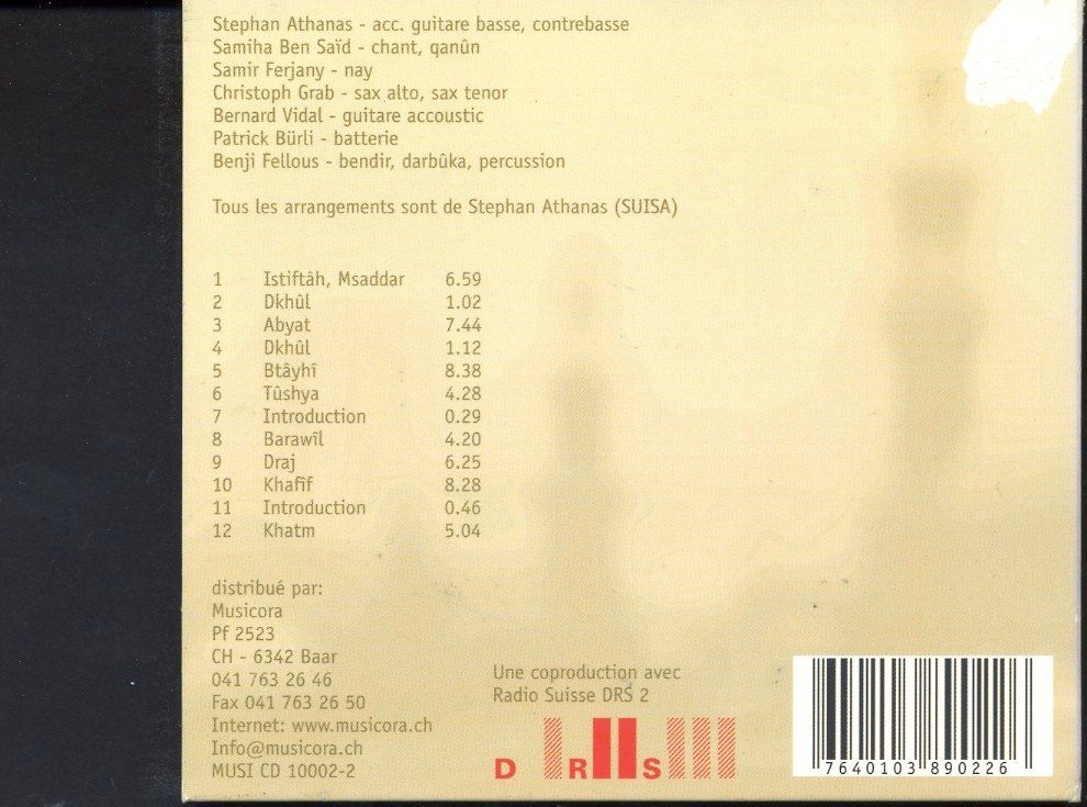 CD: Nuba Hsin - Stefan Athanas – Usato da Delémont venduto da MaxPlan 1