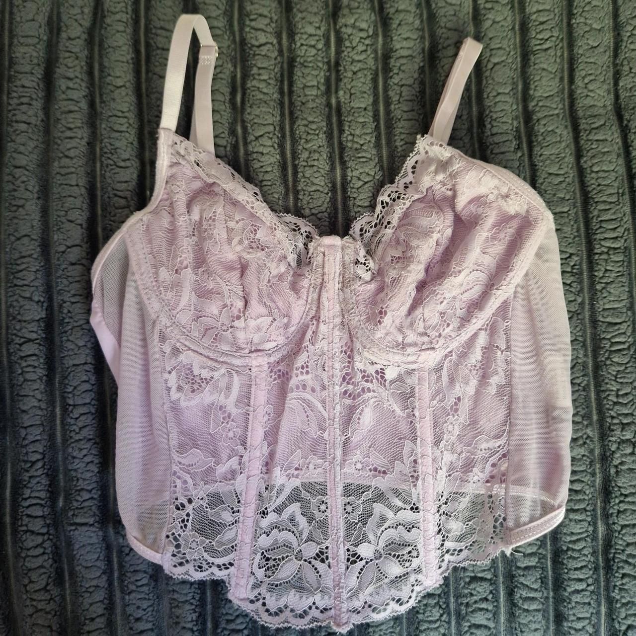 Top: Corsage Lavendel Grösse S Spitze – Usato da Schöfflisdorf venduto da lea_bc2w