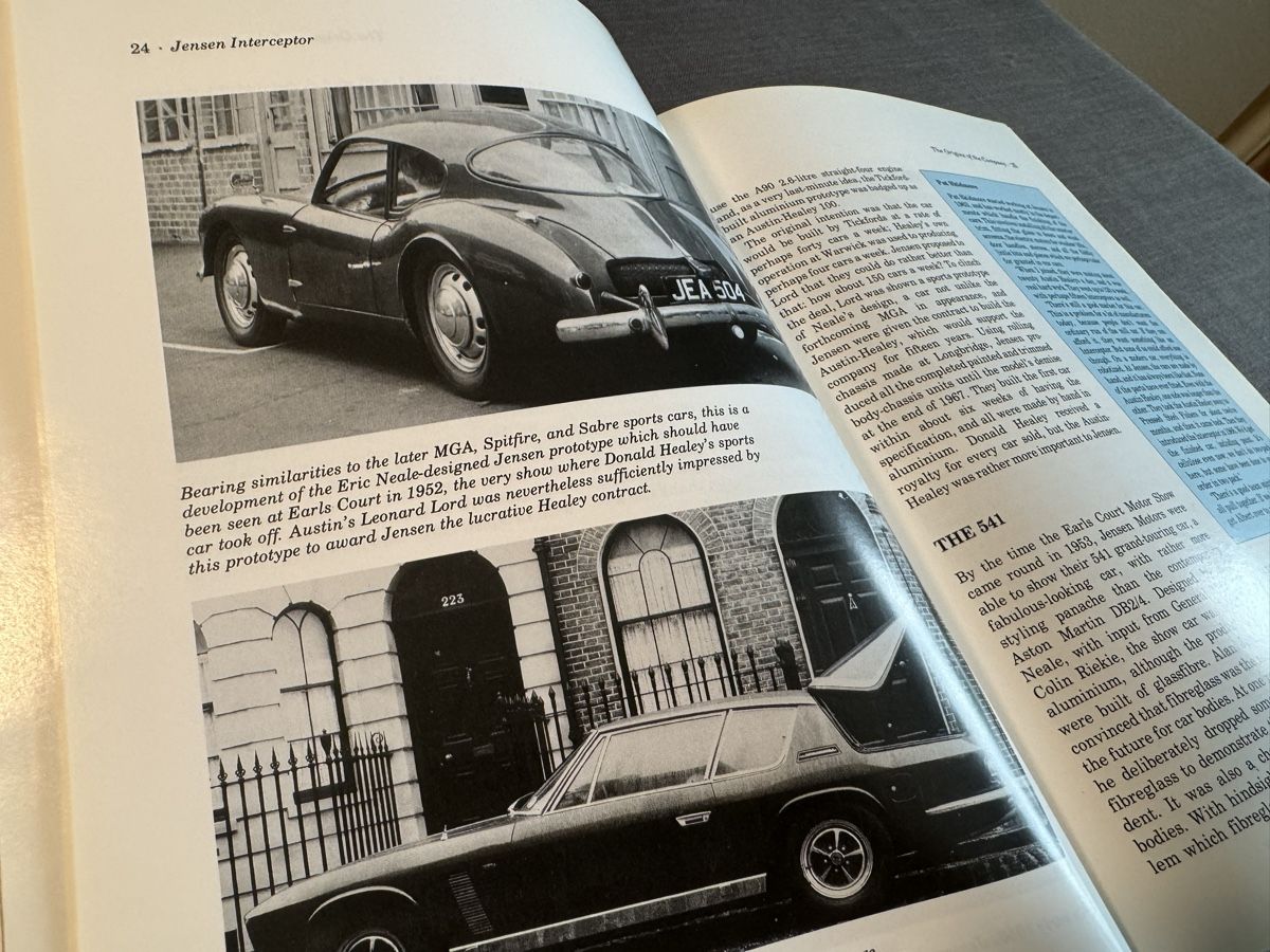 Bücher: Fachbuch vom Jensen interceptor – Neu (gemäss Beschreibung) aus Oberrüti von HotRod1932 2