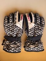 Skihandschuhe Kinder mit Schmetterlingsmuster