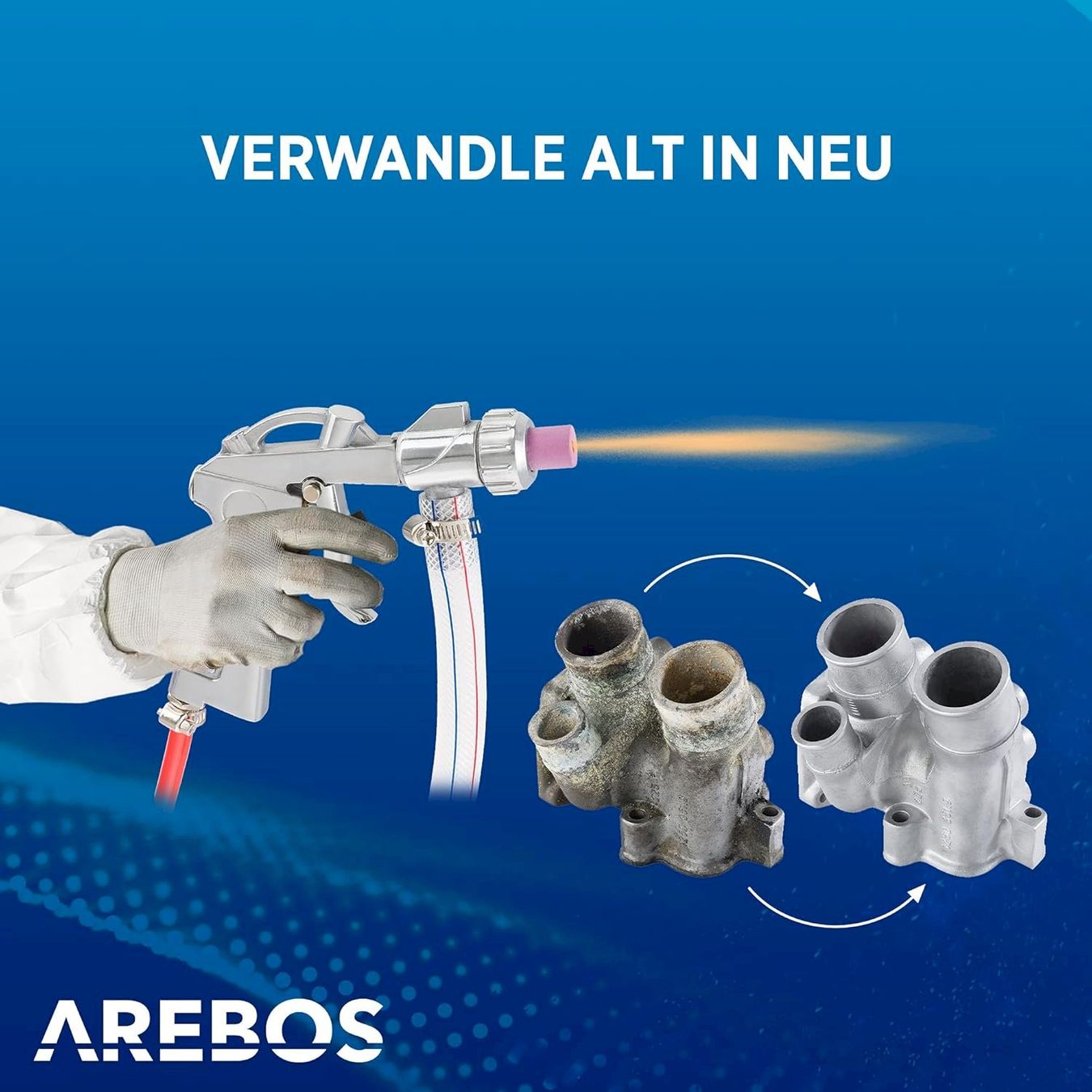 Alle Werkzeuge: AREBOS Sandstrahlkabine 90 Liter – Neu und originalverpackt aus Bottighofen von zaap 2