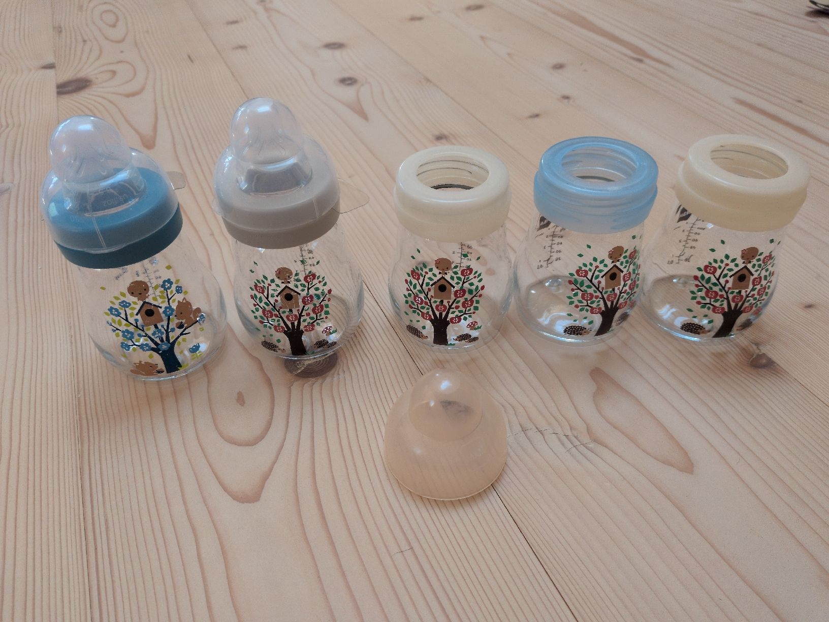 Mam Baby-Mahlzeiten: MAM Glasfläschchen 170ml – Gebraucht aus Oberhelfenschwil von Tattar