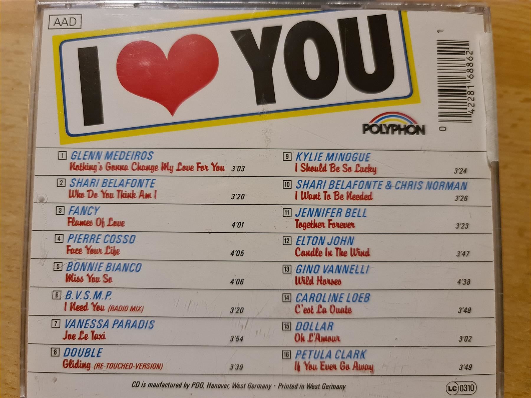CDs: CD i love you – Gebraucht aus Dintikon von Vexi 1