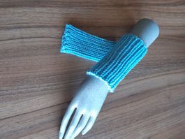 Pulswärmer türkis