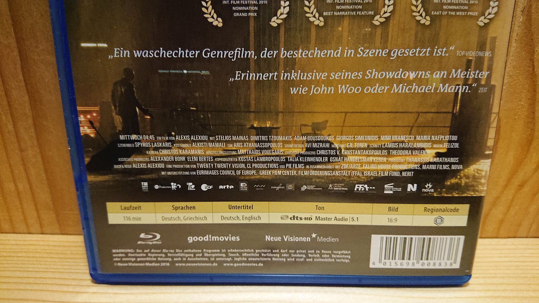 Tutti i DVDs: MITTWOCH 04:45 Blu-Ray – Usato da Wilderswil venduto da Exebub 3
