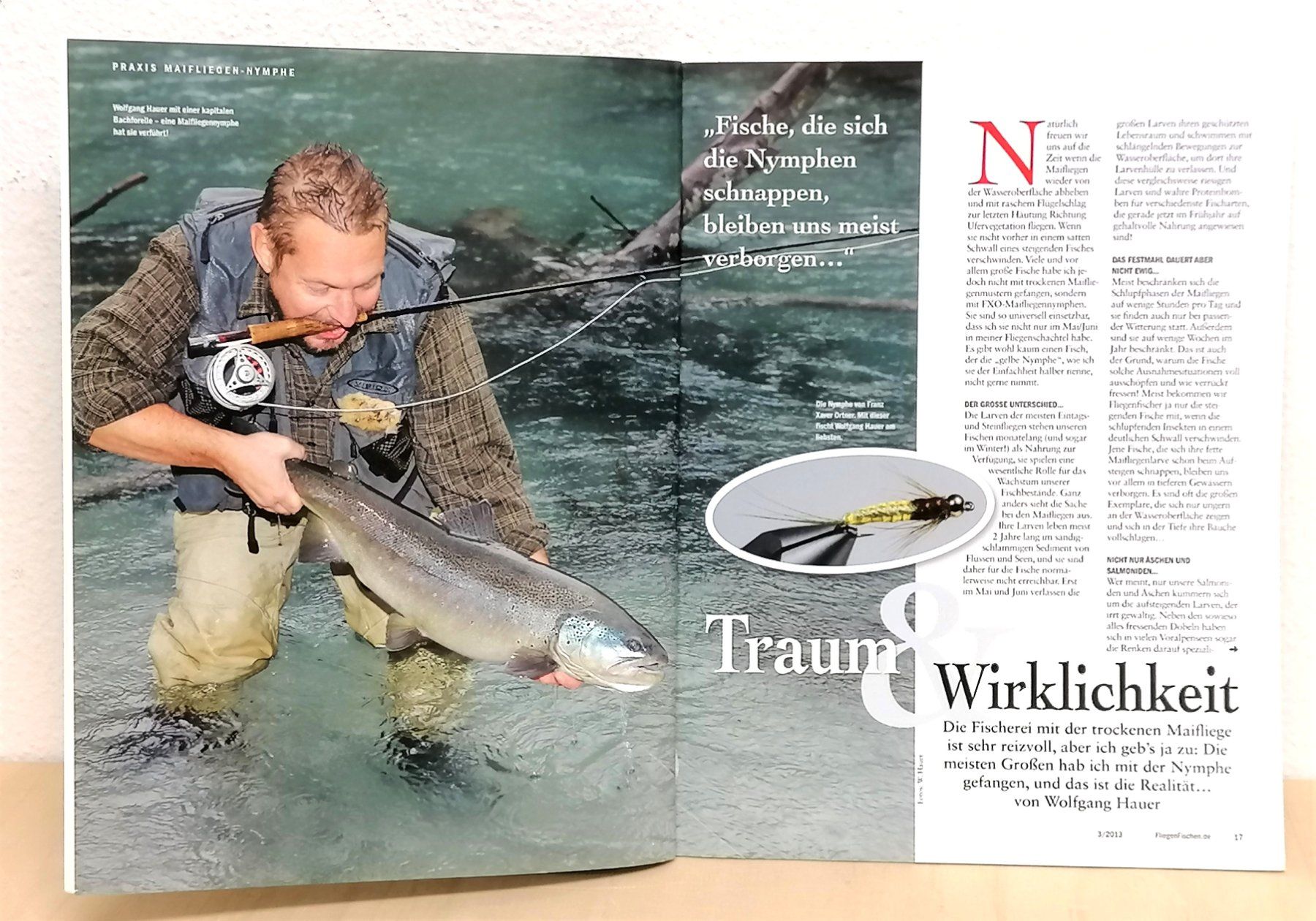 Riviste & Magazine: FliegenFischen – Nr. 3/2013 – Usato da Reinach BL venduto da fliegenrolli 4