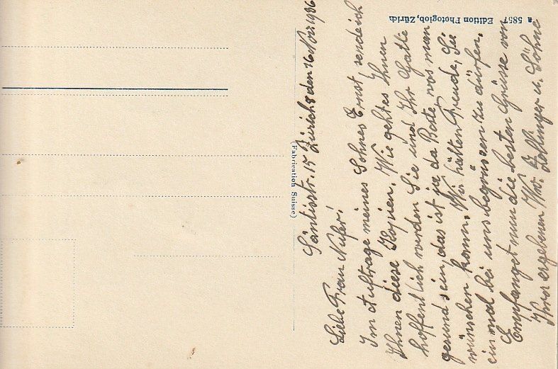 Ansichtskarten: super Postauto animiert Lenzerheide Heidsee 1936 – Gebraucht aus Horgen von Wasser2 1