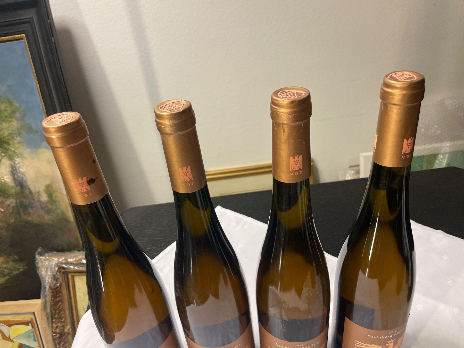 Vino: 4 Flaschen Stenberg Riesling Spätlese 2012 – Usato da Hölstein venduto da kolumbus1964 1