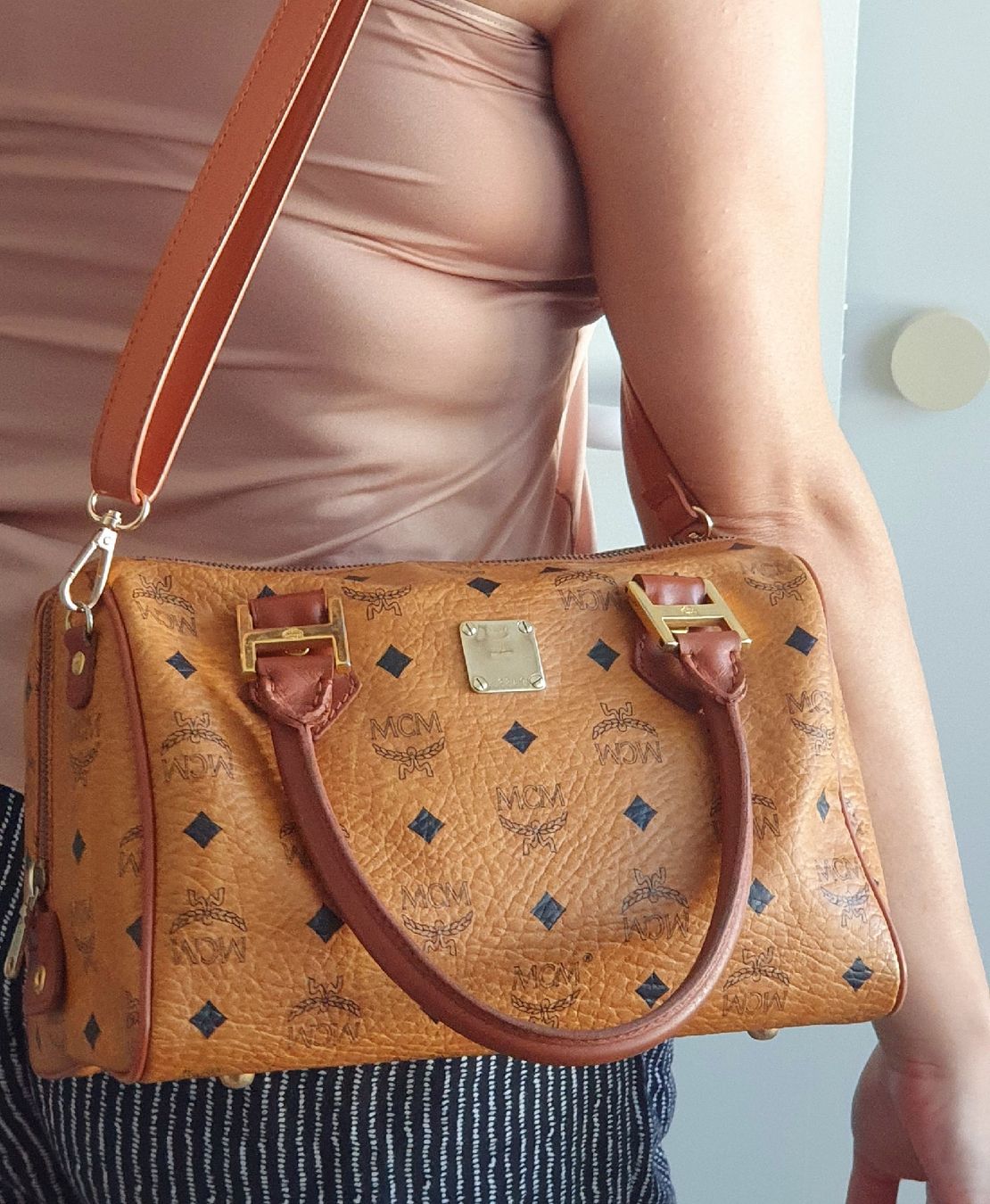 Mcm Borse da donna: MCM Speedy Boston 25 Heritage Cognac  Canvas – Usato da Niederteufen venduto da Mira_72 7