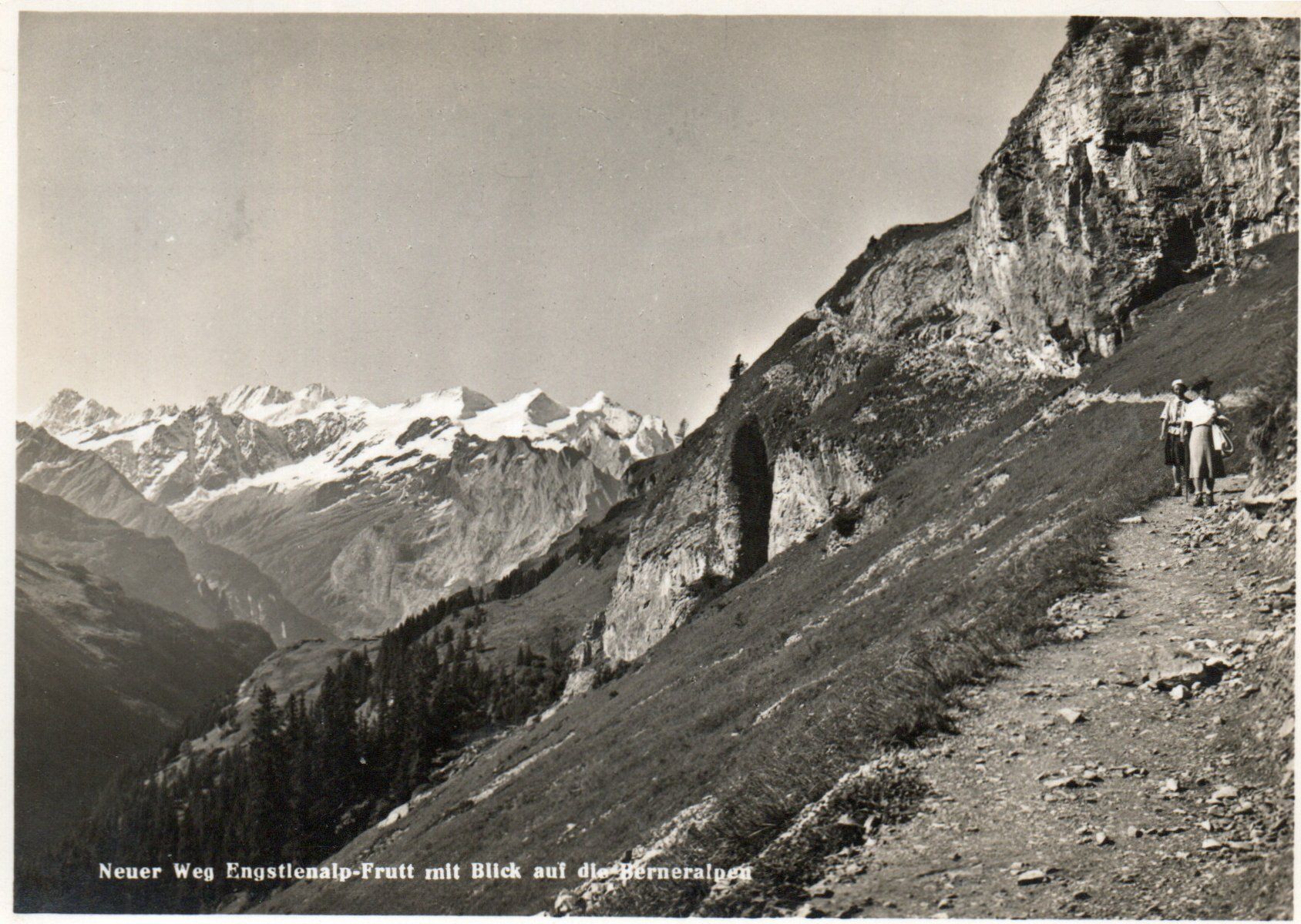 Cartoline postali: Neuer Weg Engstlenalp Frutt – Usato da Melano venduto da pisonsdro