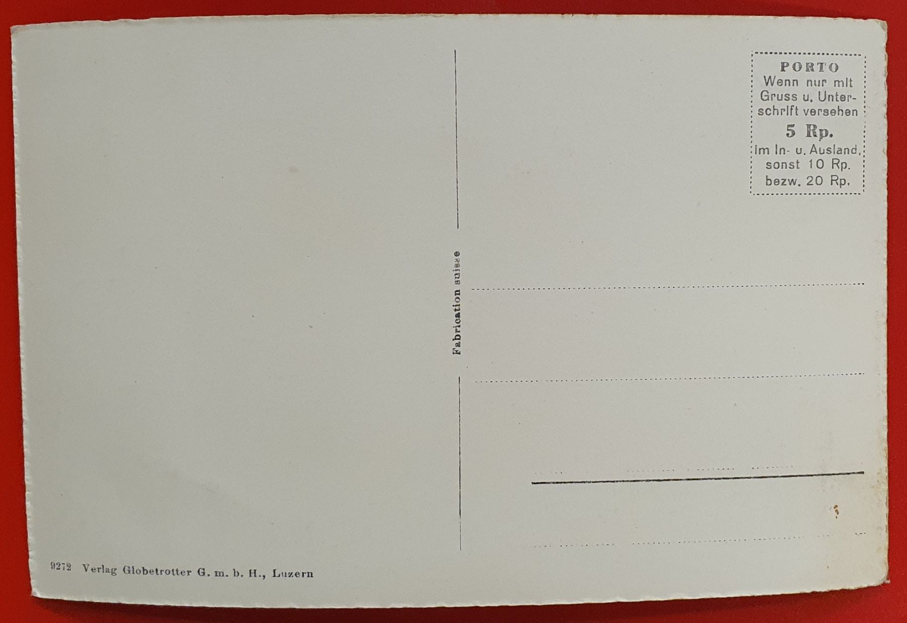 Cartoline postali: Bumbach mit Schibegütsch - Pension Alpenrose – Usato da Kreuzlingen venduto da Rschweiz1 1