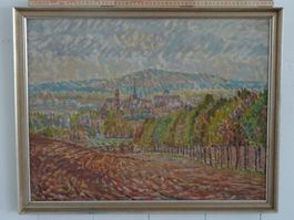 Anna Bornemann 1874 - 1956 Landschaft Gemälde Ölbild Bild