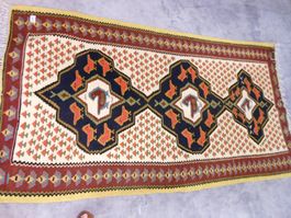 Kelim handgewoben Persien Wolle, neu