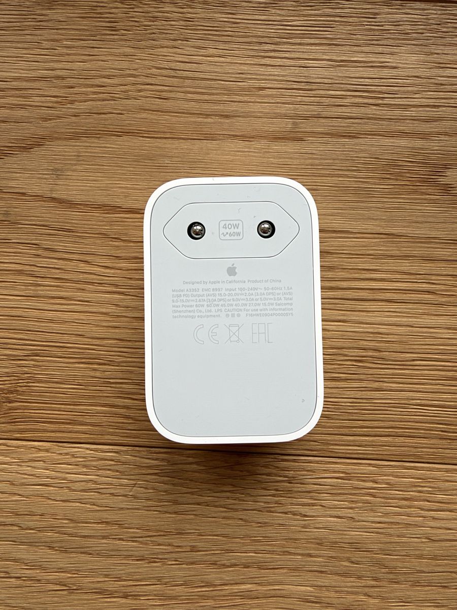 Apple Ladegeräte: Apple 40W Dynamic Power Adapter mit 60W Max – Neu (gemäss Beschreibung) aus Horgen von magma94 3