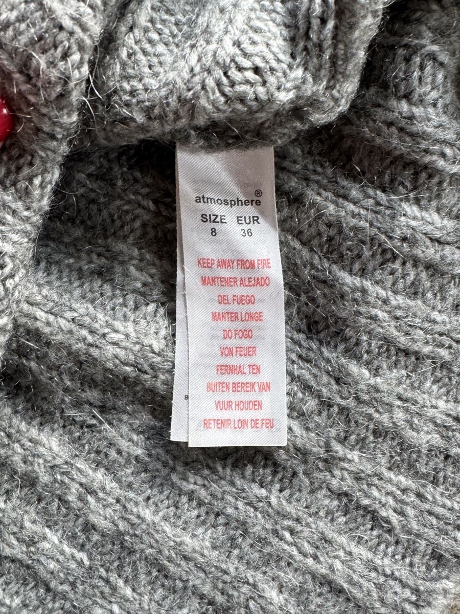 Maglioni & Felpe: Warmer Mohair Strickpullover mit grossem Rollkragen, Gr. 36 – Usato da Zürich venduto da Schmusnik 2