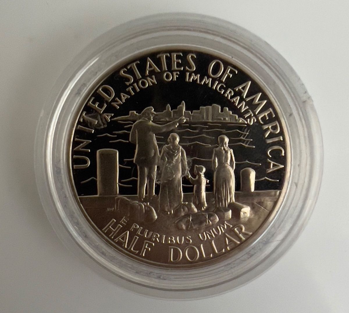 Tutti le monete: USA Freiheitsstatue Halber Dollar 1986-S Proof – Nuovo e nell'imballaggio originale da Adliswil venduto da 0ml4t 1