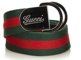 Gucci - Gürtel - NEU - Red and Green Web Belt - NUOVA!