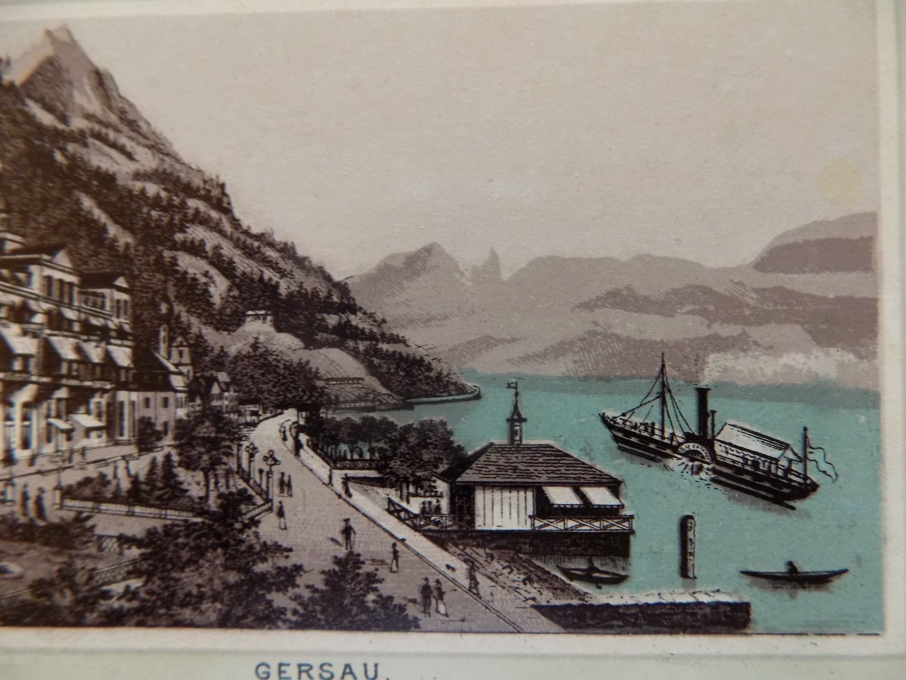 Incisioni: Gersau Kanton Schwyz – Usato da Risch venduto da Antikfee 2