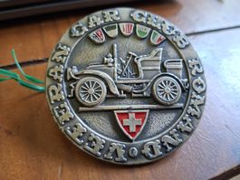 plaquette vétéran car club Romand collector oldtimer antik