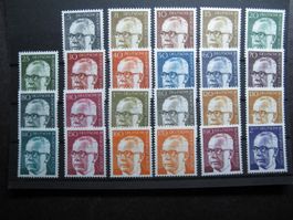 Berlin 1970 / 1973 Bundespresident Heine