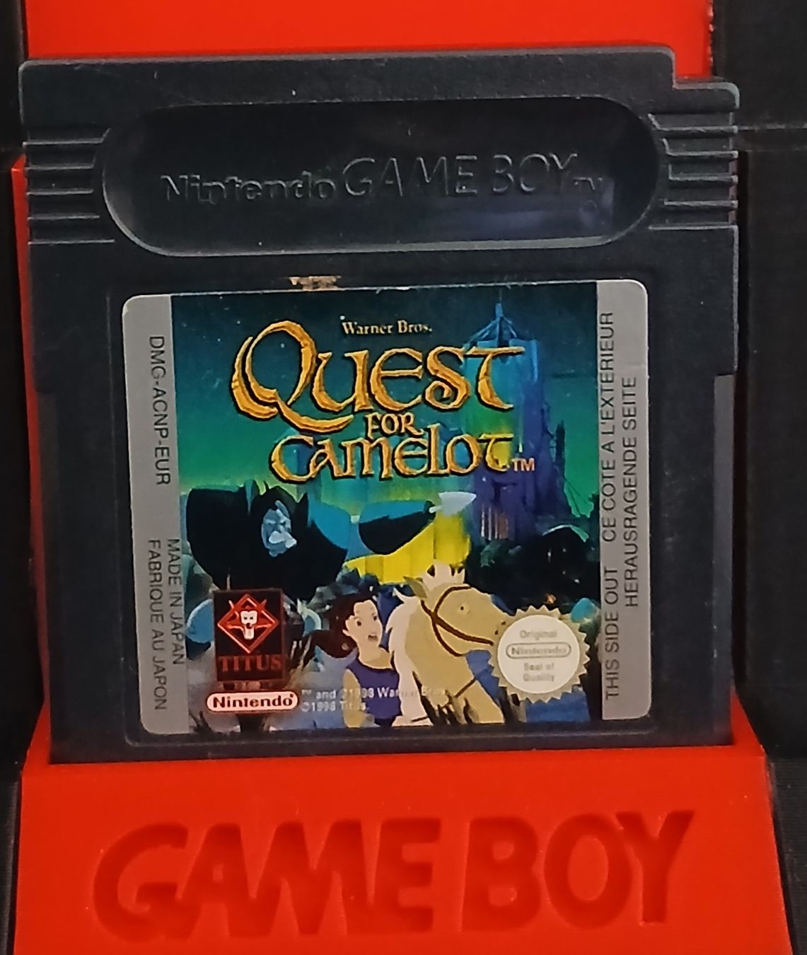 Nintendo Giochi: jeux game boy Quest For Camelot – Usato da Romont FR venduto da 777.gameur.game.boy