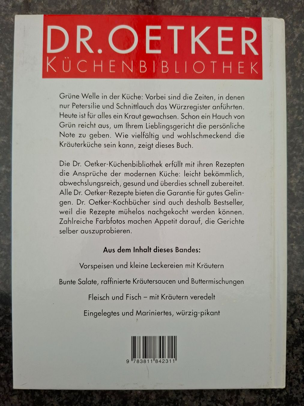 Livres: Dr. Oetker; Kräuter – D'occasion à Boniswil par Totomat-Lady2 1