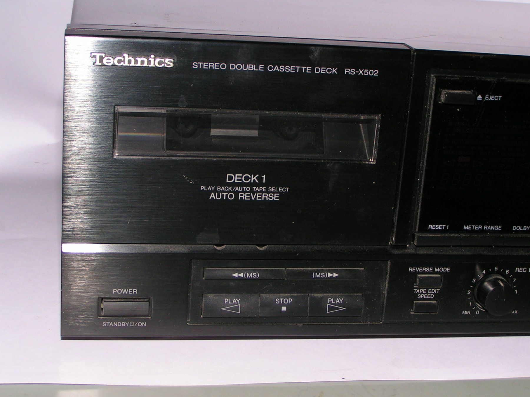 Technics Aufnahmegeräte: TECHNICS RS-X502 Doppel Tape Deck – Gebraucht aus Nussbaumen AG von mue_yk8t 3
