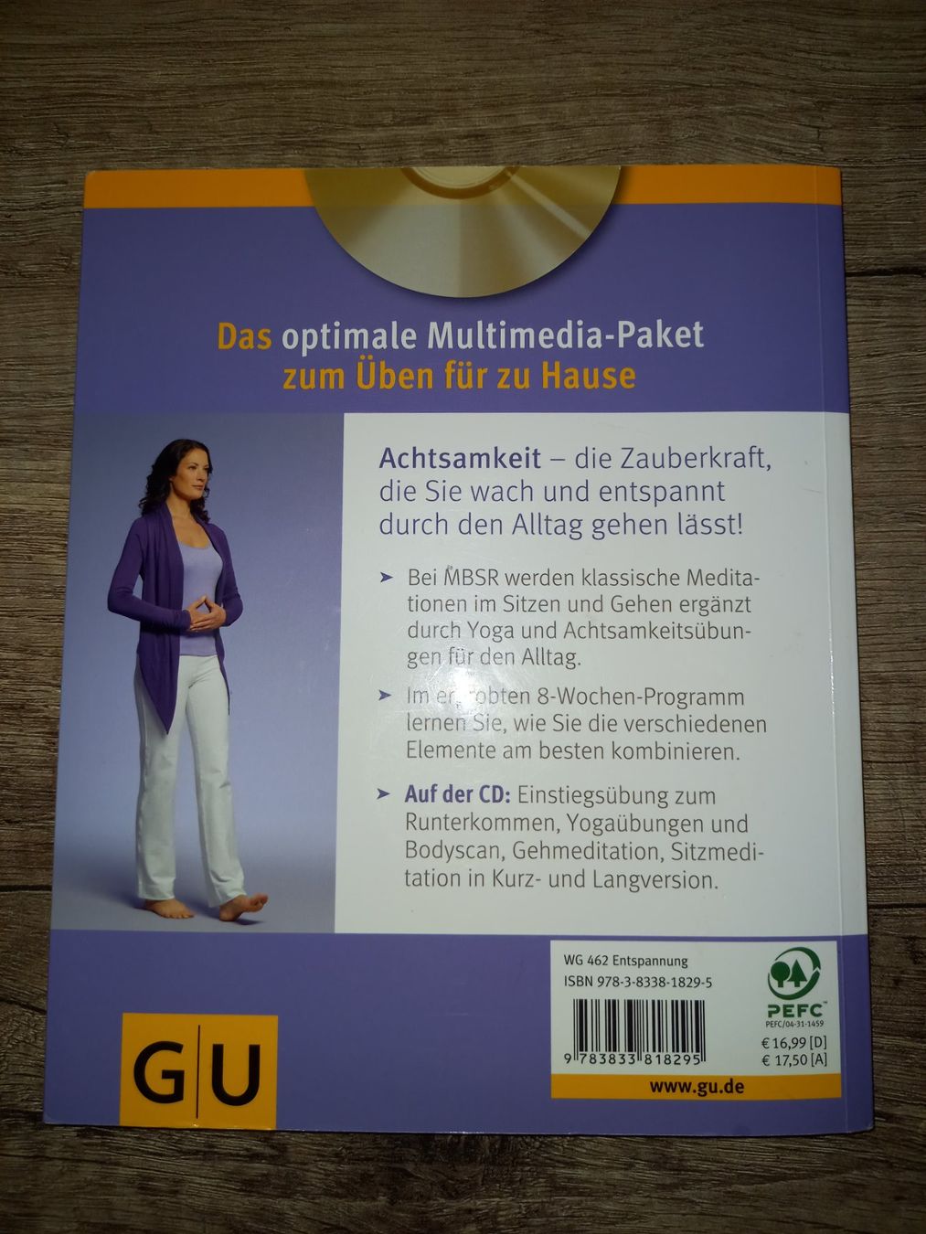 Libri: Achtsamkeitstraining - MBSR Anti-Stress Methode mit CD!  ... – Usato da Visp venduto da stell_4cce 1