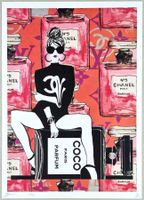 Death NYC Ltd Ed Pop Art Druck "  COCO Chanel No.5 Parfum