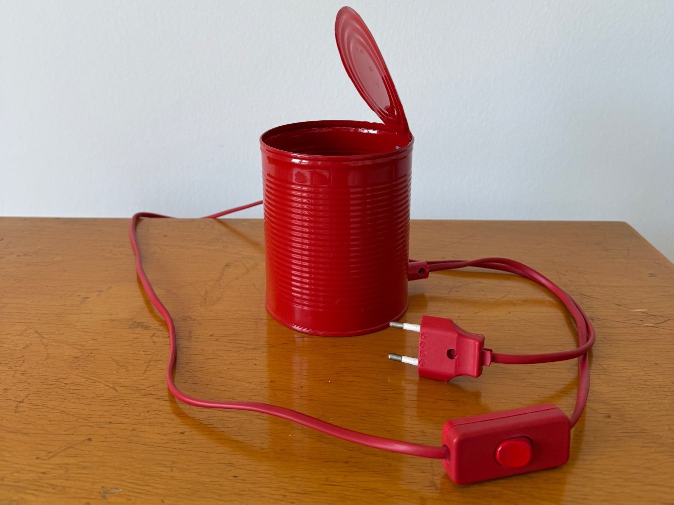 Lampes: Rote Konservendosenlampe Pop Art 80er – D'occasion à Luzern par Mamutpe 2
