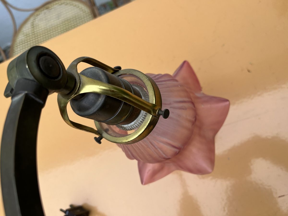 Lampade: Vintage Blumen-Lampe – Usato da Otelfingen venduto da Yossi-68 4