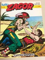 TUTTO ZAGOR # 99 CAPITAN SERPENTE Italy 1992 Sergio Bonelli