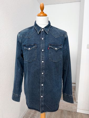 Levi’s Western Jeanshemd Gr. L – Denim Blau – ungetragen