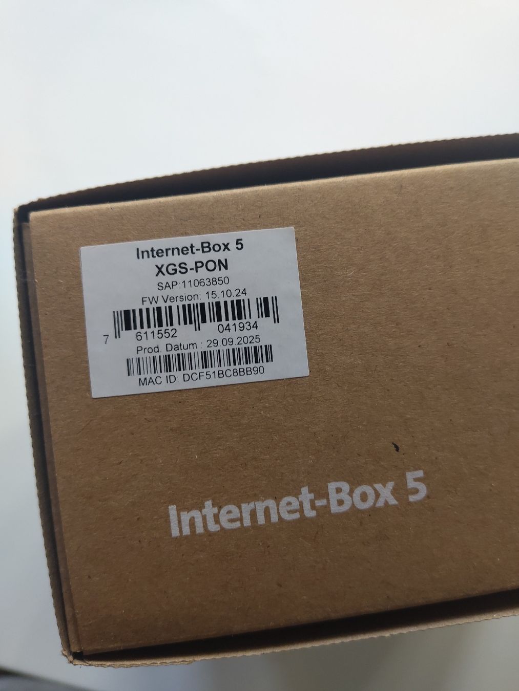 Swisscom Modems & Router: Swisscom Internet-Box 5 – Neu und originalverpackt aus Meikirch von ame_db5c 1