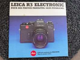 Leica R3 Prospekt französisch