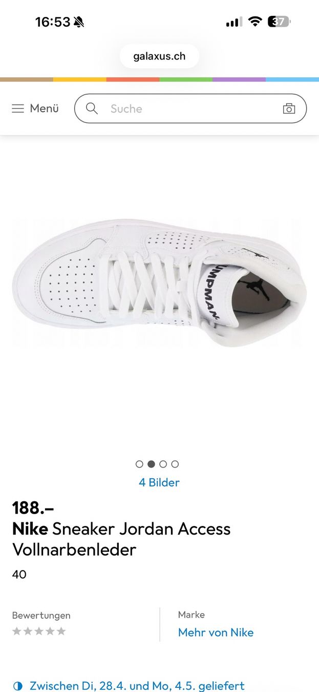Nike Herrenschuhe: Nike Jordan access Schuhe Grösse 42 NEU – Neu (gemäss Beschreibung) aus Dürrenäsch von 1kirs 5