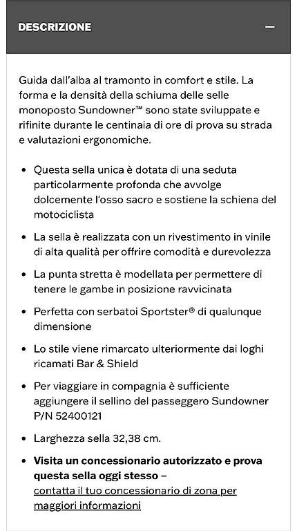 Tutti i ricambio per moto: Sella Monoposto Harley Davidson  – Usato da Pregassona venduto da dav_8ftf 1
