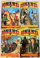 4x BONANZA - Comic - Hefte - Nr.21/42/73/87 - Bastei Verlag