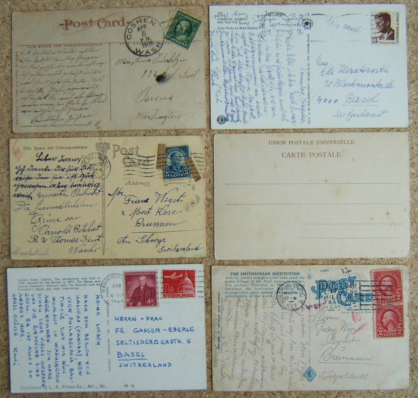 Cartes postales: USA 16 AK AB 1904 – D'occasion à Brunnen par Nonne04 3