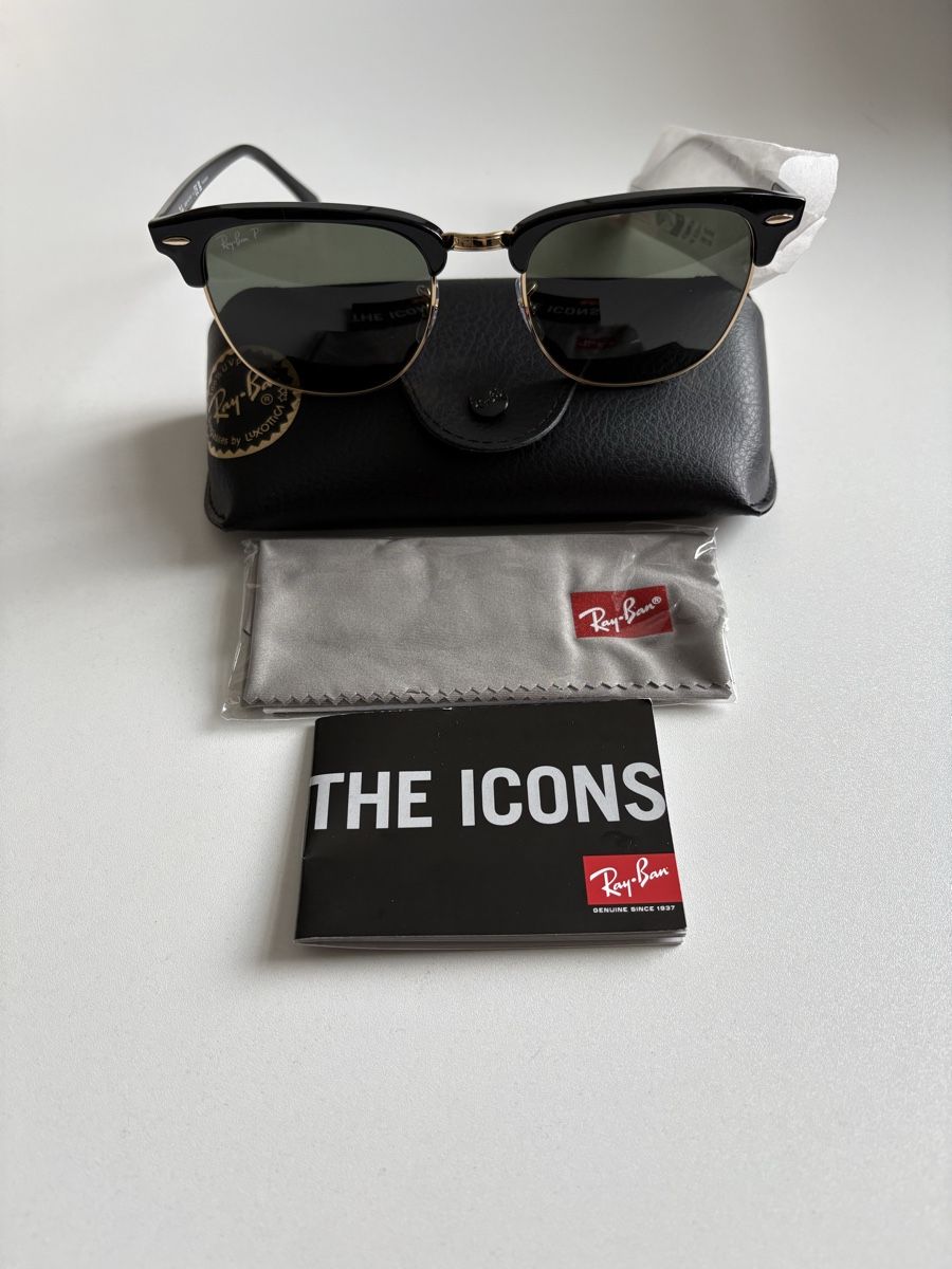 Ray-Ban Occhiali & Lenti: Ray•Ban Clubmaster Classic Polarisiert – Nuovo e nell'imballaggio originale da Aarau venduto da oli_fn9q 3